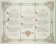 Graeb Carl Georg Anton and Schutze Ernst Friedrich Gotthold II Third Sheet of the Poem Blancheflour by K.F. Scherenberg - Hermitage